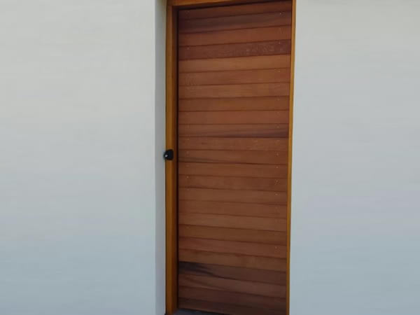 A gate made using WPC Panels (sample 2)